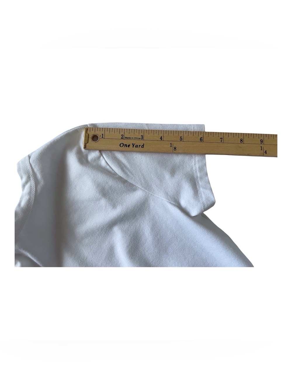Women's Girls Junior Wild Fable White Crop Top, L - Picture 8 of 9